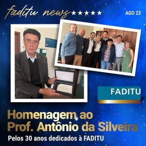 Homenagem ao Prof. Antônio da Silveira